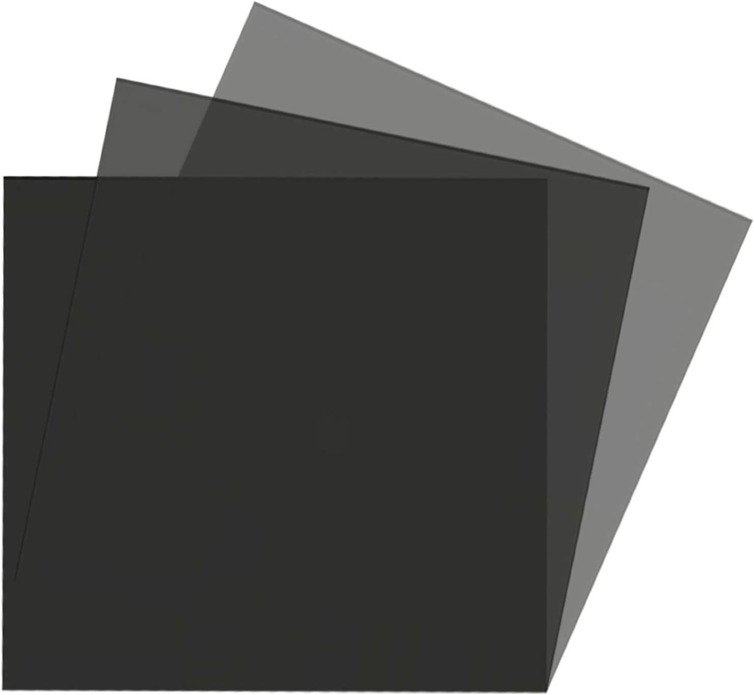 Lighting Neutral Density Gels Filter Sheet 16x20 inches Kit, ND3,ND6,ND9 for Photo Studio Video Flashlight Led Light Photography, 6 Pcs