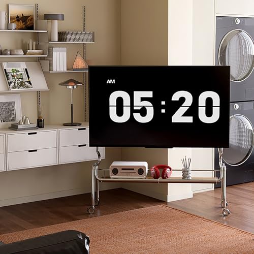 Soporte Móvil de Piso para TV 50-75 pulgadas con Ruedas miniatura 7