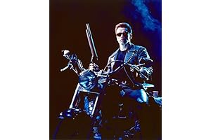 Arnold Schwarzenegger Terminator 2 Color Classic Poster