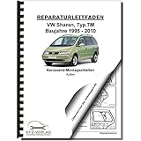  VW Sharan Typ 7M (95-10) Karosserie Montagearbeiten Außen Reparaturanleitung