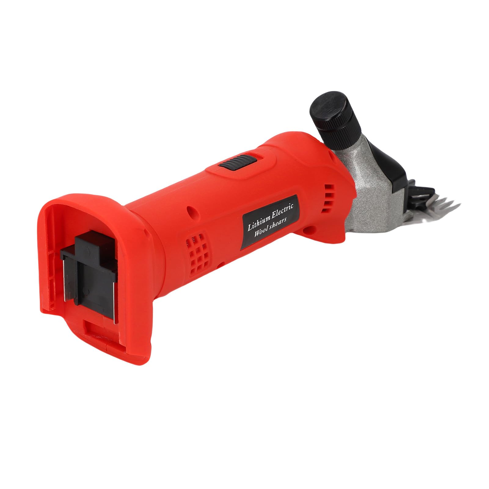 Jiawu Forbici per Pecore, Cordless 2800 Giri/min 6 velocità Motore Senza Spazzole Tosatrici per Animali, Kit per Toelettatura del Bestiame con Ad Alette Regolabili Scatola di Immagazzinaggio per