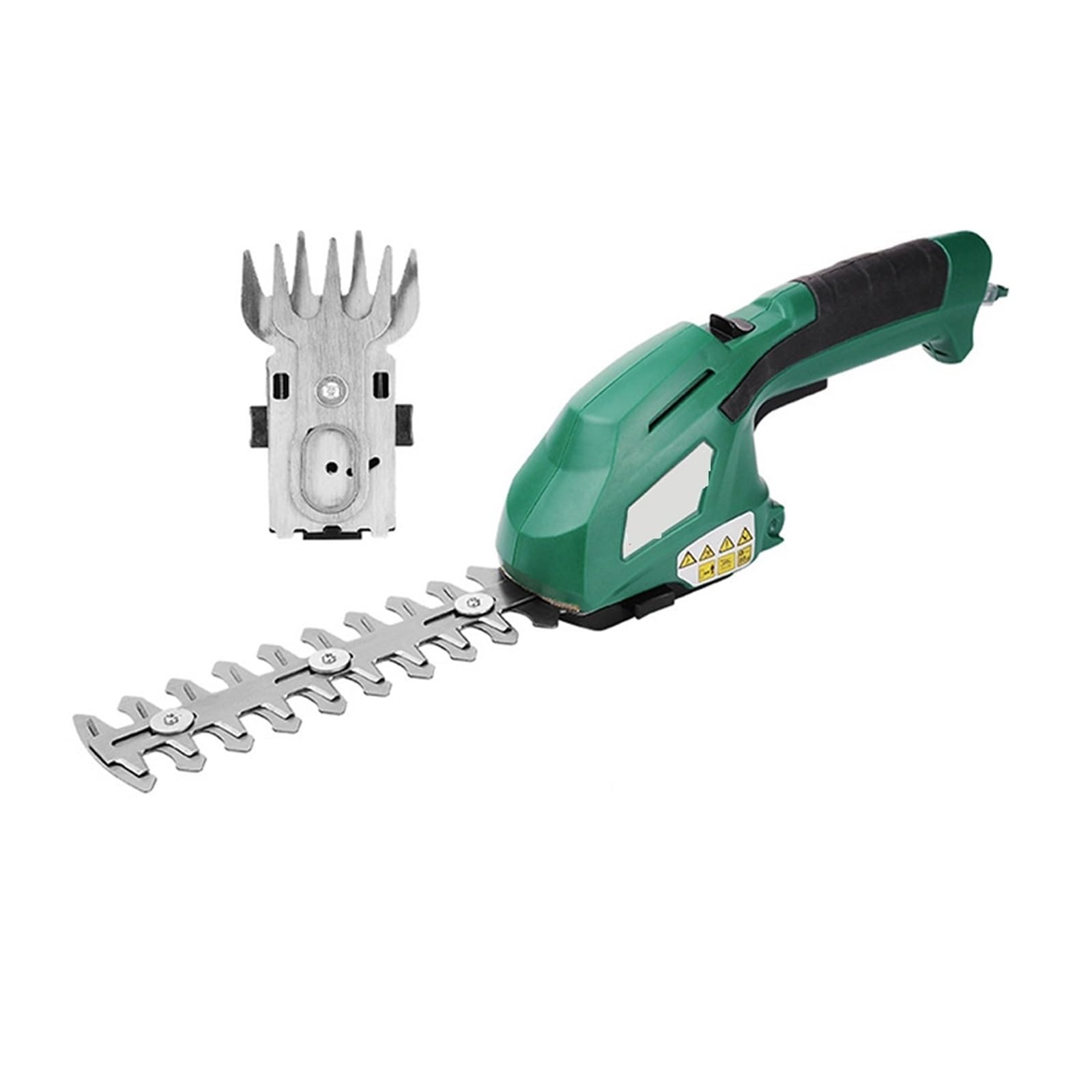 2 w 1 7.2V elektryczne nożyce do żywopłotu akumulator akumulatorowy nożyce do żywopłotu ogród akumulatorowe elektronarzędzia (Color : Without Handle, Size : 1)