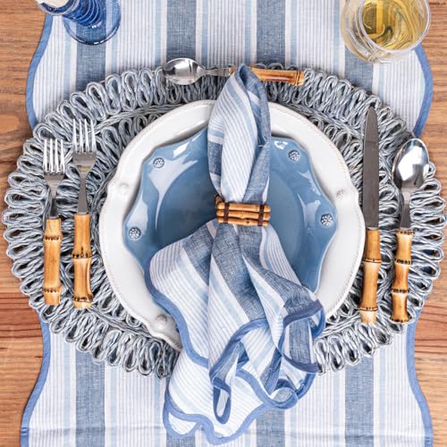 Servilletas Juliska Cabana Stripe Pack x4 miniatura 6