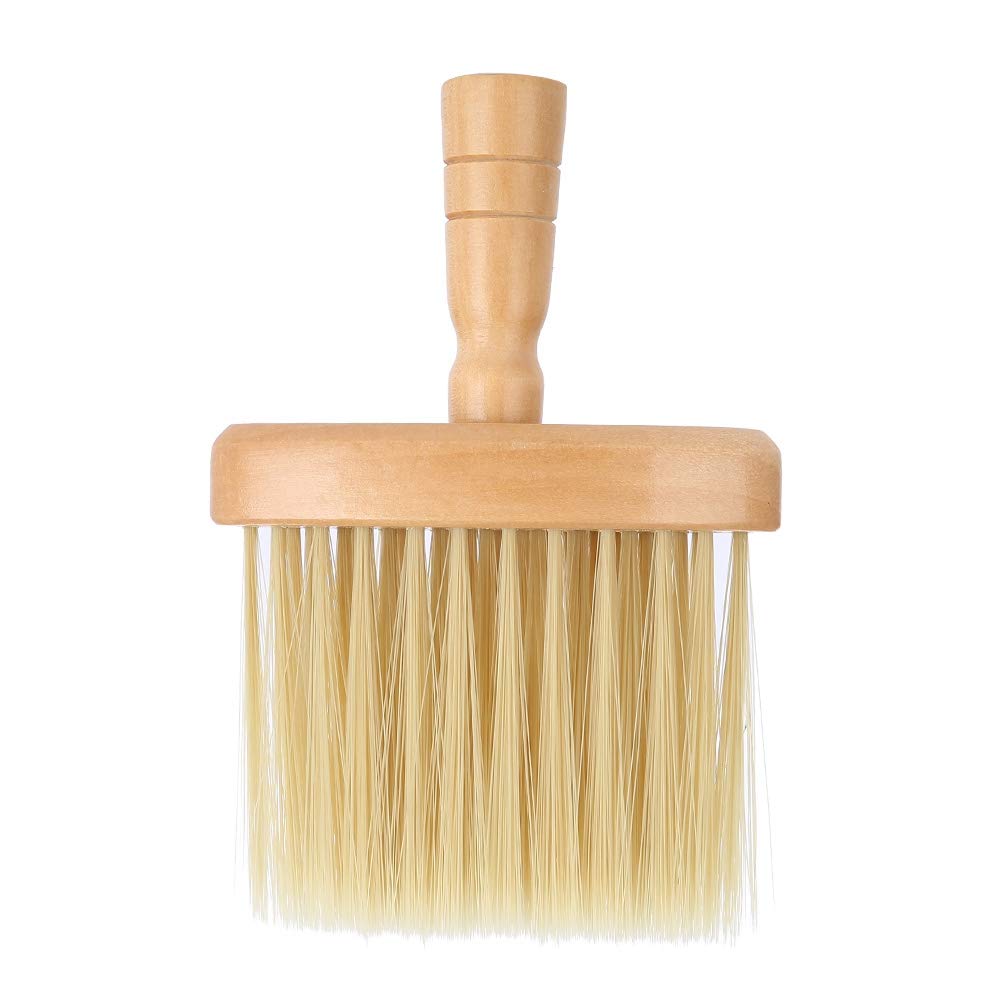 Cepillo de plumero para el cuello, cepillo de plumero facial, peluquería, peluquería, peluquería, peluquería, peluquería