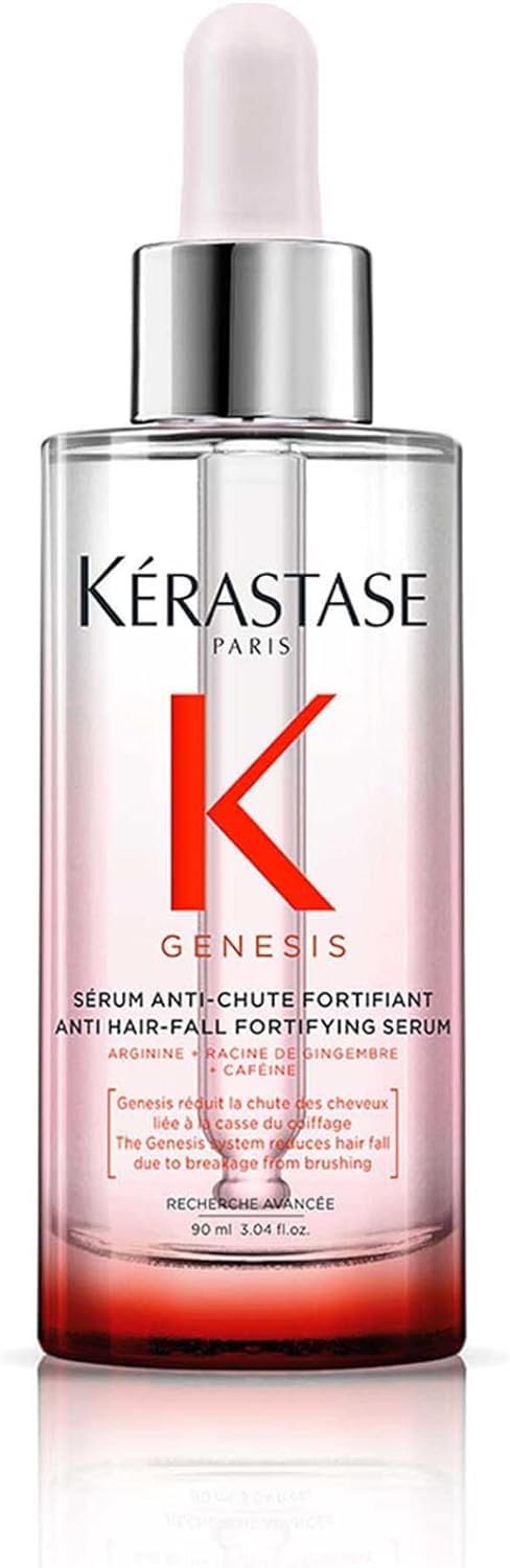 Kérastase Genesis, Siero Fortificante Anti-Caduta, Trattamento Senza Risciacquo, Per Capelli Fini & Indeboliti, Anti-Chute Fortifiant, 90 ml