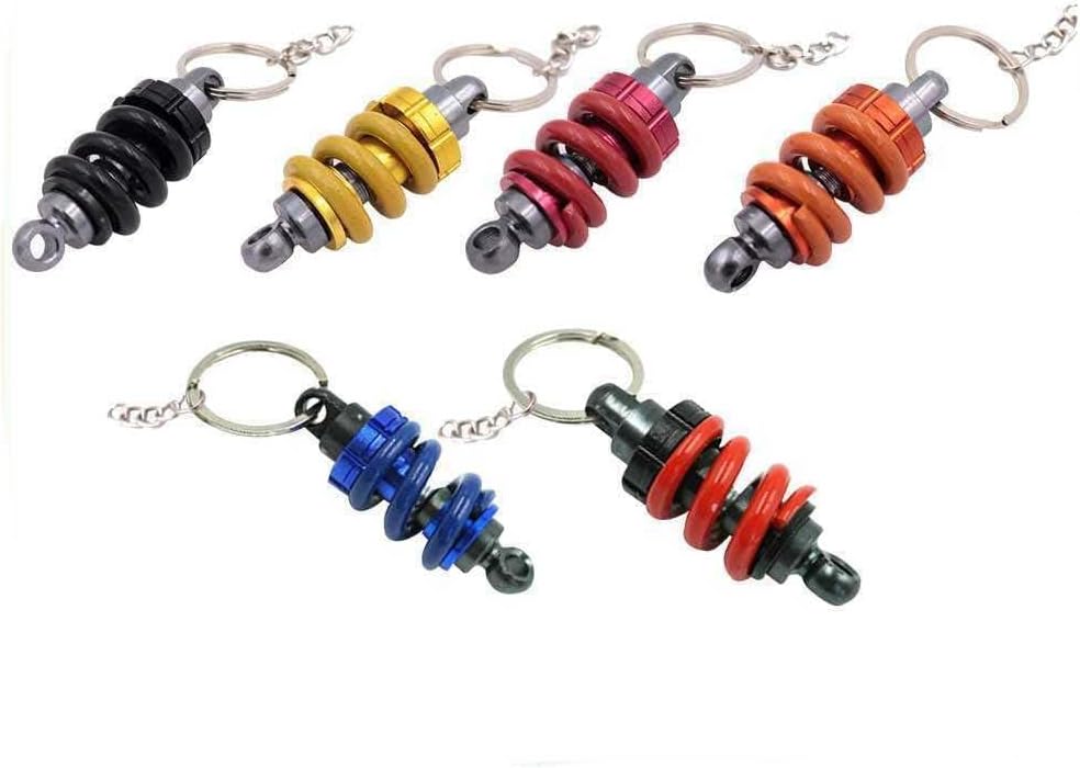 Alco Adjust Coilover Damper Suspension Shock Absorber Keyring Key Chain (Assorted Color)