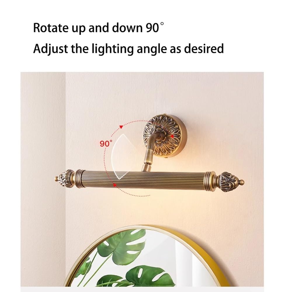 Łazienkowe oprawy oświetleniowe LED retro Vanity Lighting Over Mirror Łazienka Ściana Światło (B)
