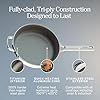 Our Place Titanium Always Pan Pro | 10.6" PFAS-Free Nonstick Frying Pan with Spatula | Chef-Grade Tri-Ply Stainless Steel & Aluminum Build | Induction & Oven-Safe up to 750°F | Gold #4