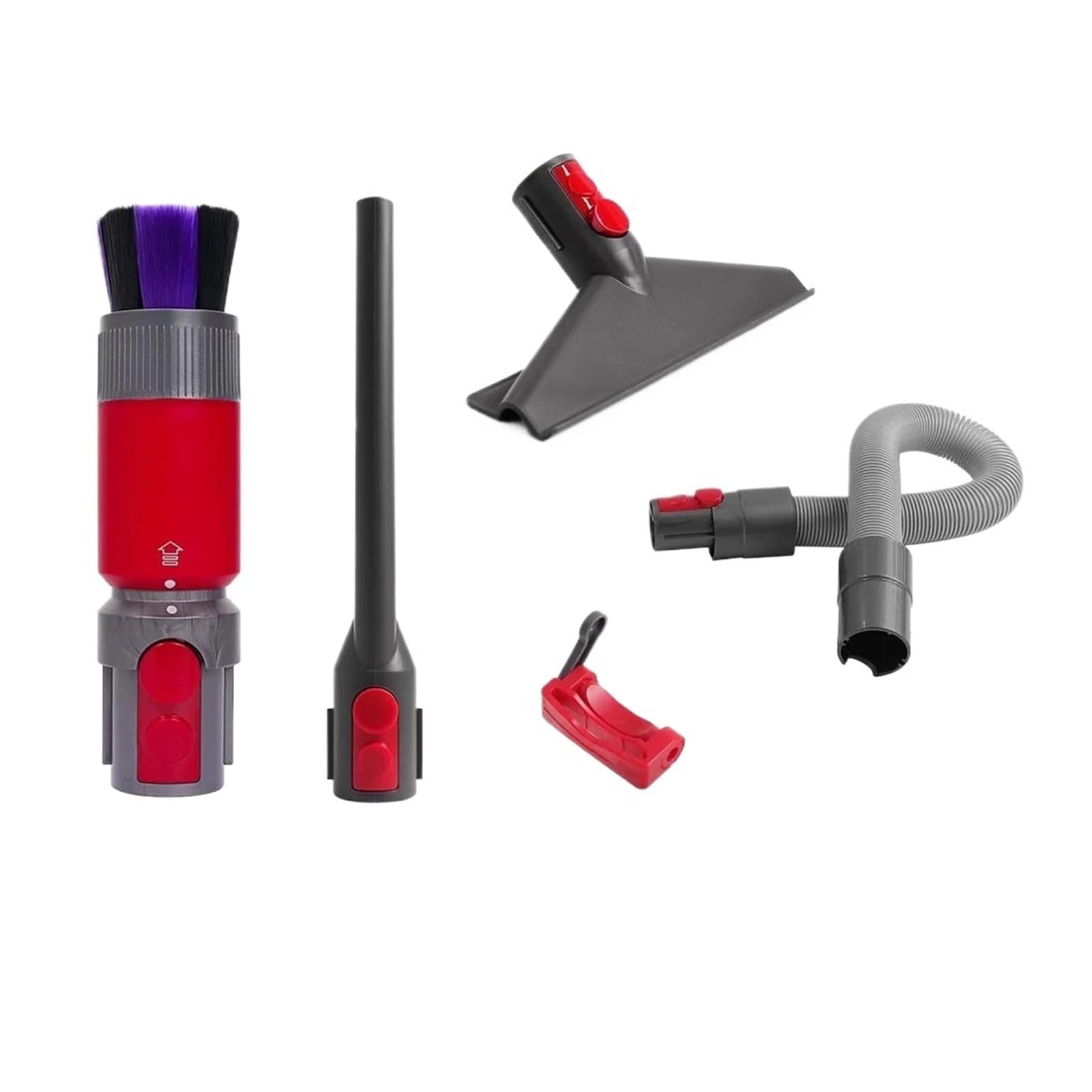 Cepillo para Polvo y Manguera Flexible de Extensión para Aspiradora