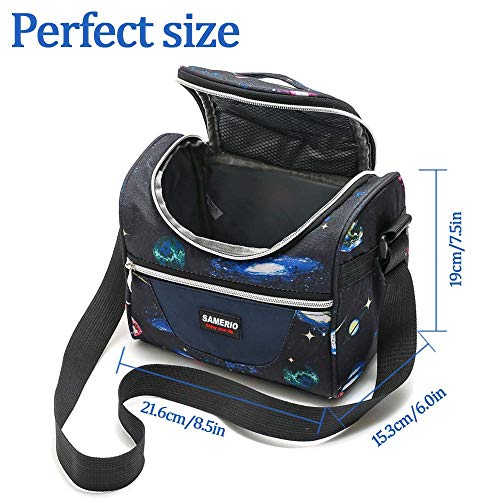 Samerio Kids Lunch Box Insulated Lunch Bag Lunch Organizer Cooler Bento Bags For School Work/Girls Boys Children Studen Women #TOP1