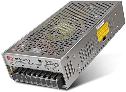 Mean well MW NES-200-5 5V 40A 200W 215x115x50mm Switch Power Supply
