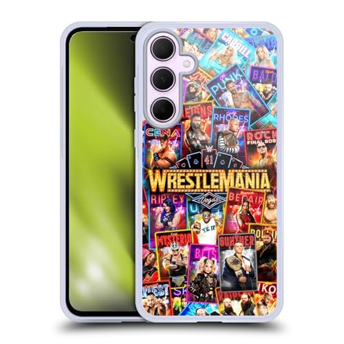 Head Case Designs �������C�Z���X WWE �L�[�A�[�g�|�X�^�[ ���b�X���}�j�A 41 �Q���P�[�X [�~���^���[�O���[�h�ی�] Samsung Galaxy A35 5G�Ή�