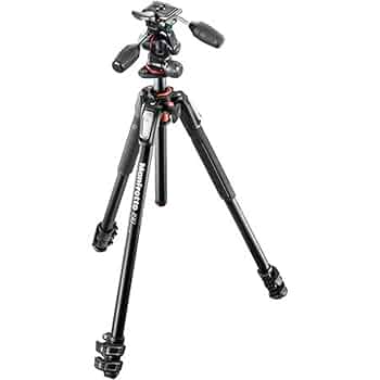 Manfrotto マンフロット カメラ 三脚 MK190X3-2W 190 Aluminum 3 Section Tripod Kit with MHXPRO-2W Fluid Head (Black) Amazon.com : Manfrotto 190X Aluminum 3-Section Tripod Kit