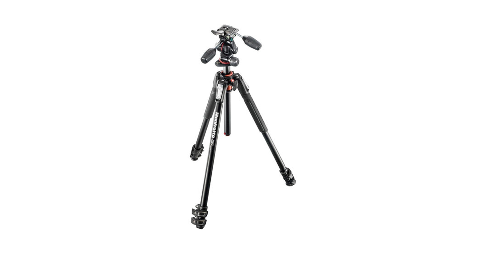 Manfrotto マンフロット カメラ 三脚 MT190X3 190X 3 Section Aluminum Tripod (Black) 1382572231_1010690.jpg