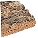 VICASKY Natural Cork Bark Reptile Climbing Platform Terrarium Decor for Lizards Bearded Dragons and Geckos Secure Habitat Background Moisture Reptile Tank Accessory
