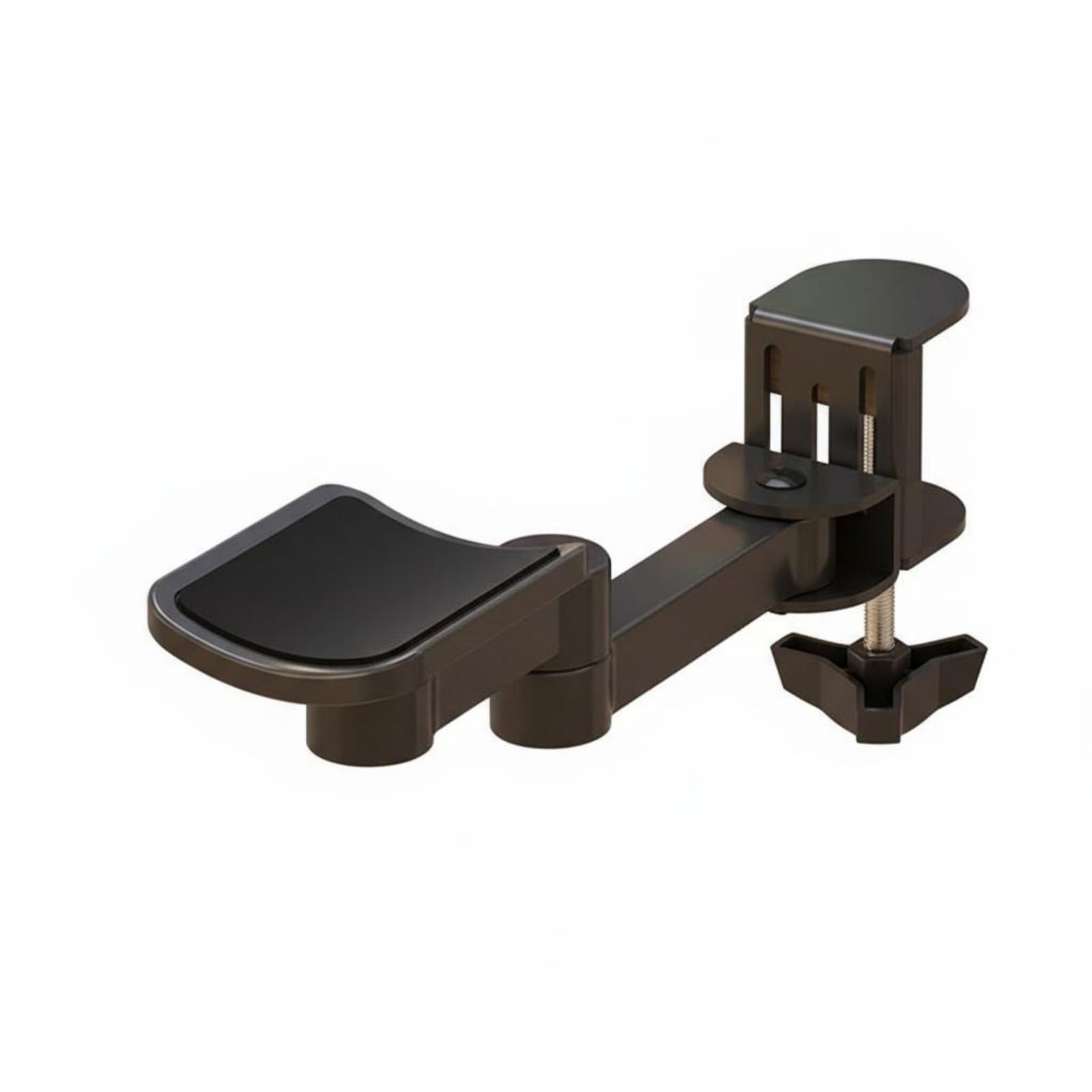 Reposamuñecas con Soporte Giratorio Metal Pesado para Reducir Fatiga Muscular en Teclado Acuado para Usuarios Computadora