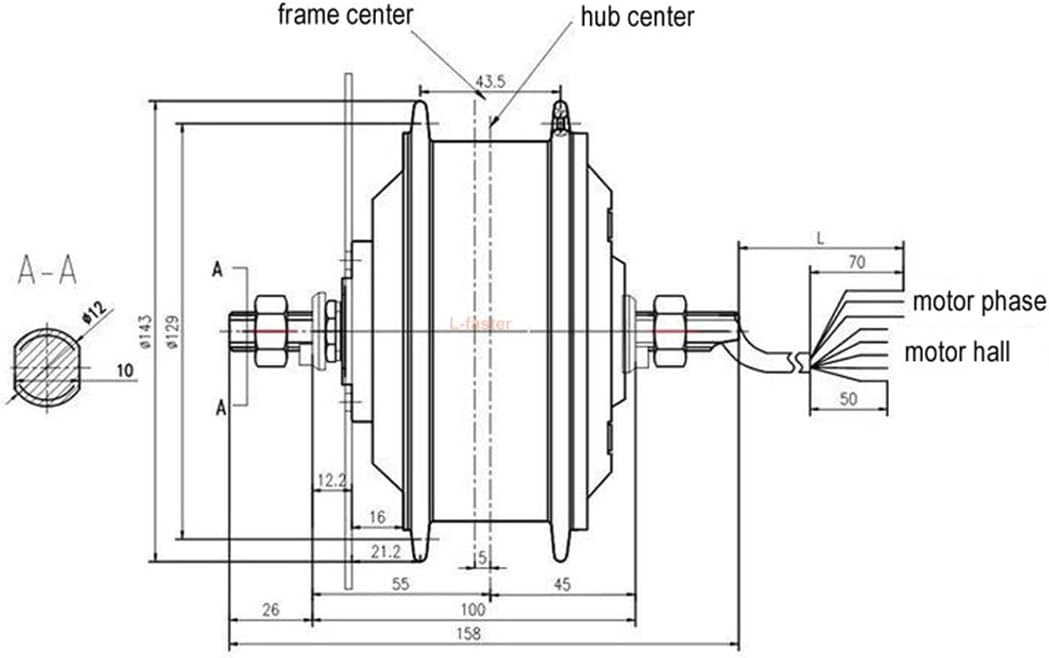 24V36V48V250W電動自転車前輪駆動キット最新のWuxingLCDディスプレイサムスロットルを備えたブラシレスハブモーターキ