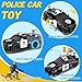 4 in 1 Toy Vehicle Playsets,Including Police Car,Fire Truck,Ambulance ,Toy Helicopter,2Fireman 1Policeman,andK9 Dog, Friction Powered Vehicles with Light and Sound,Best Toddler Gifts