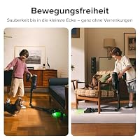 roborock H60 Ultra Akku Staubsauger, 210AW Saugleistung, bis 90Min Laufzeit – Ansicht 6