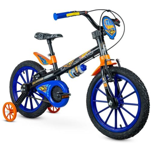 Nathor Bicicleta Infantil Aro 16 Hot Wheels