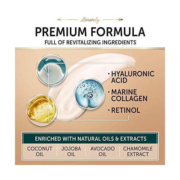 Anti-Aging-Night-Cream-Facial-Skin-Care-Product-Collagen-Cream-Retinol-Cream-for-Face-Face-Moisturizer-for-Face-Tightening-and-Lifting-Cream-Firming-Cream Anti-Aging Night Cream - Facial Skin Care Product - Collagen Cream & Retinol Cream for Face - Face Moisturizer for Face - Tightening and Lifting Cream - Firming Cream