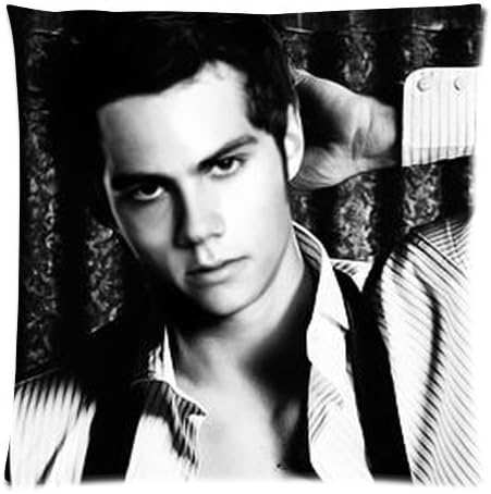 movie star pillowcase Dylan O'brien Zippered Throw Pillow Cases Cover Cushion Case 18x18 (Two Sides)