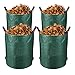 Produktbild Lospitch 272L Gartensack, 4er Set Gartenabfallsack Langlebiges, aus robustem Polyethylen(PE) Getreidesäcke Selbststehend Faltbar Laubsack Gartensäcke, Mit 4 Griffe