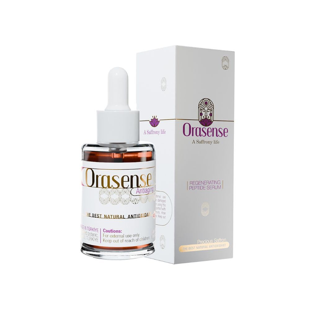 Peptit Serum 30 ml - Safran Özlü Yenileyici Ton Eşitleyici Antioksidan Koruyucu Vegan
