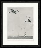  Biller Antik Semana de vuelo americana Belmont Park Aviones Lucha Precio Permanente SP Negro 396