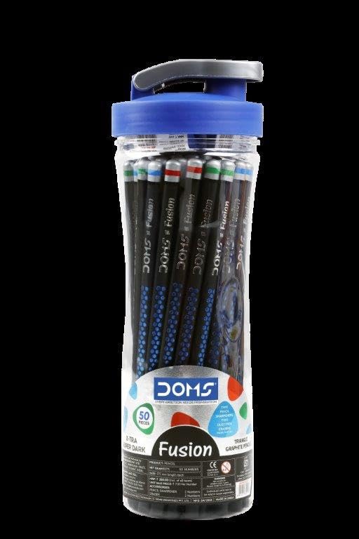 DOMS Fusion Pencil 50 Pcs Pencil Sipper, Ink black (B0CS9PQR17) Amazon Price History, Amazon Price Tracker