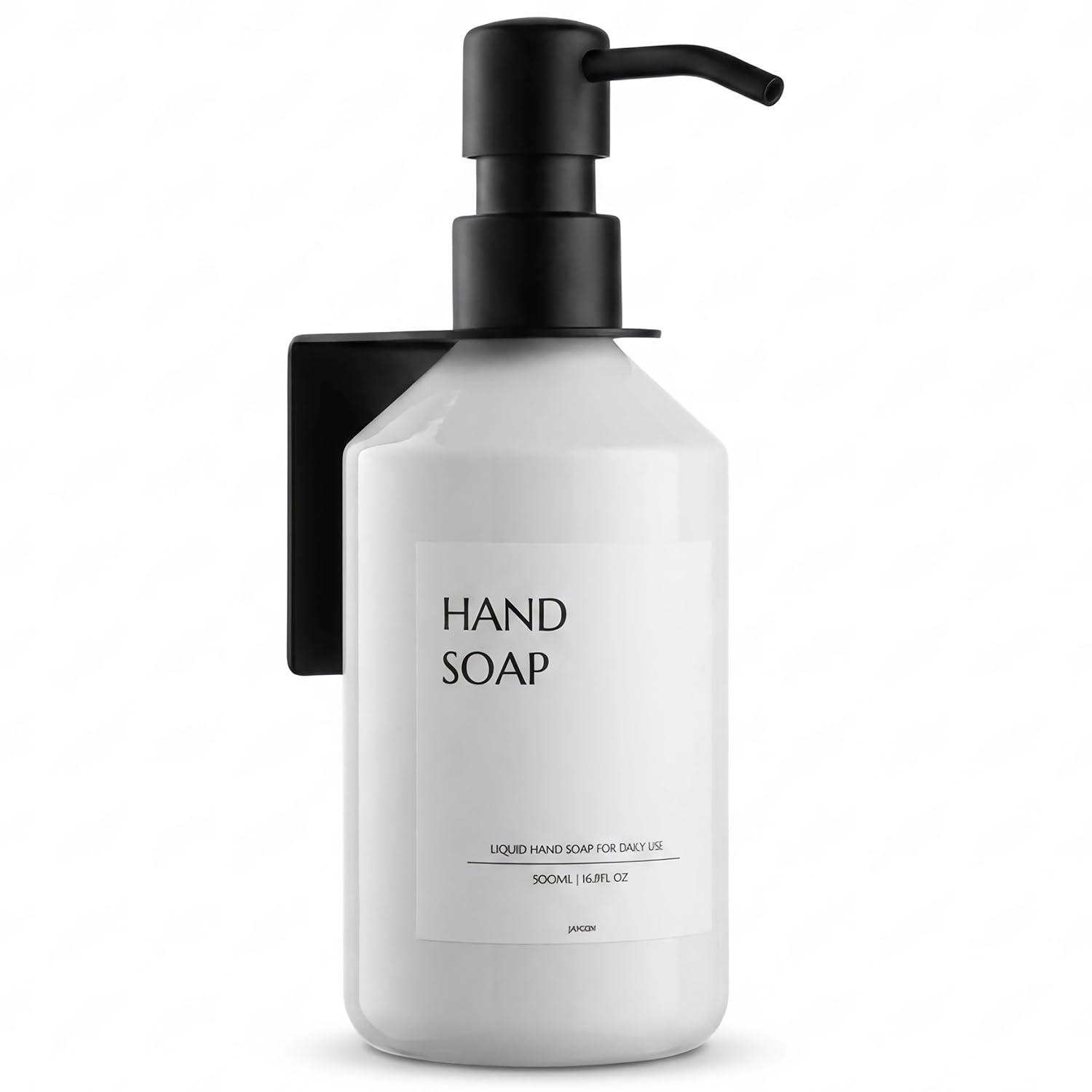 Janxin 500ml Wall Mounted Soap Dispenser with Press Pump