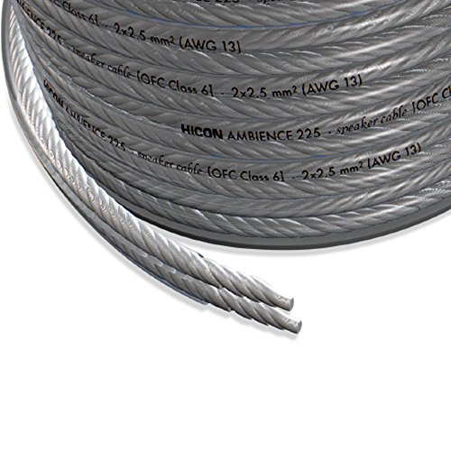 Hicon Ambience Cable Box Cable para altavoces plateado | Hia de 240 de Hia de 225 de
