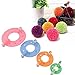 Li Ying 8 PCS 4 Tamaños Herramienta para Hacer Pompones de Hilo Pelusa Bola Tejedora Aguja Artesanía Plástico DIY Tejer Lana Pompom Maker Costura Herramientas de Tejer Imagen de Li Ying 8 PCS 4 Tamaños Herramienta para Hacer Pompones de Hilo Pelusa Bola Tejedora Aguja Artesanía Plástico DIY Tejer Lana Pompom Maker Costura Herramientas de Tejer