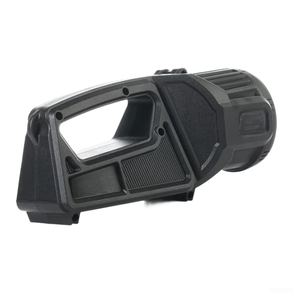 Torcia per solare P50 LED 4500mAh Ricaricabile Esterno Torcia(Black large 29 * 12.5 * 11.4cm) | P50 LED , 1100lm luminosità, 4500mAh, ricarica per solare rapida, ideale per esterno