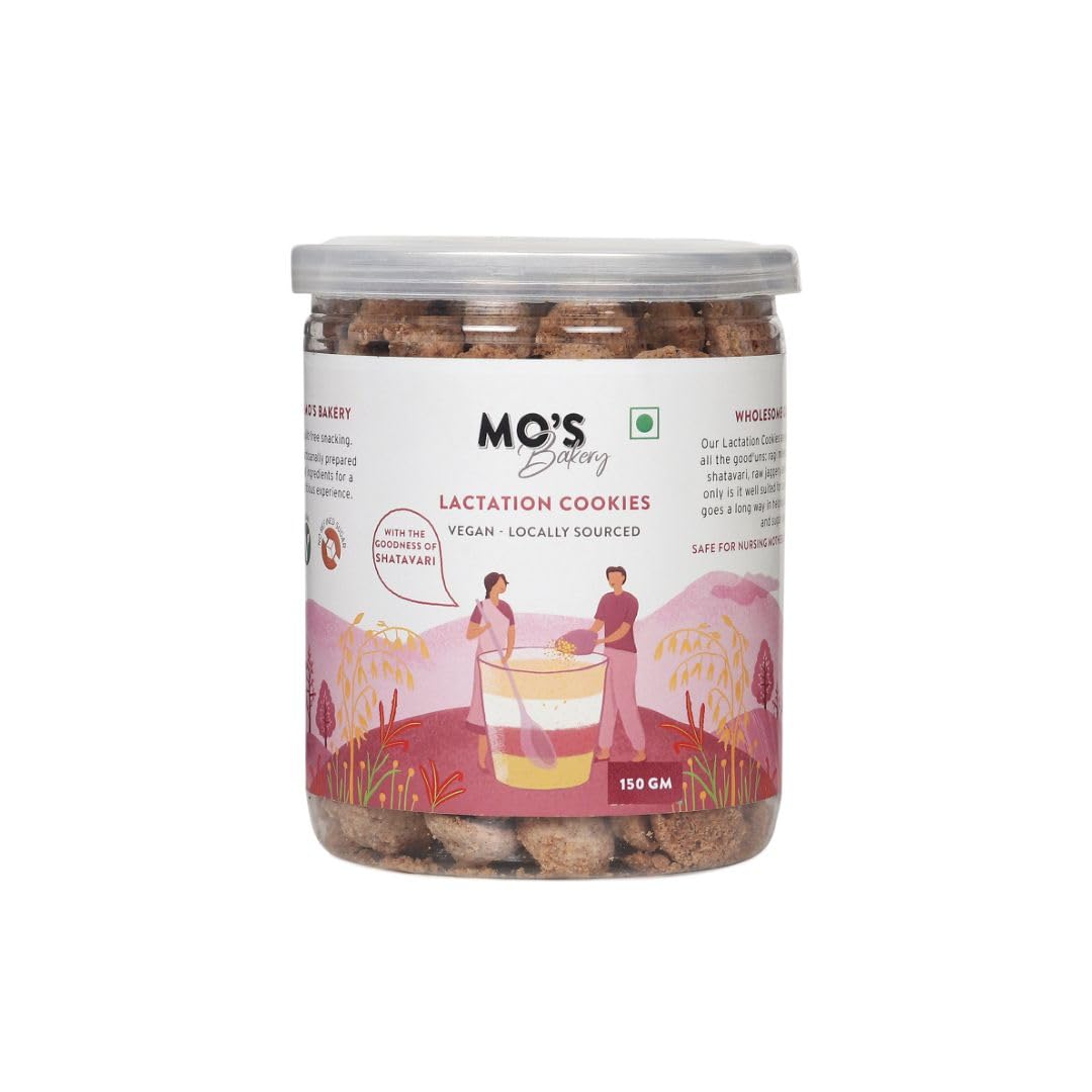 Lactation Cookies, 150g | Vegan | Healthy Snacks for New Mom's & Pregnant Women |Healthy Pregnancy Cookies | 100% Natural ingredients | Preservatives Free