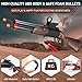 Tcxomino Double Barrel Toy Shotgun for Age 8-13+ Years Old Boys, Two Modes Realistic Shell Ejecting Toy Gun with Sight, 40 Soft Bullets & 12 Shells, Ideal Halloween for Kids Adults