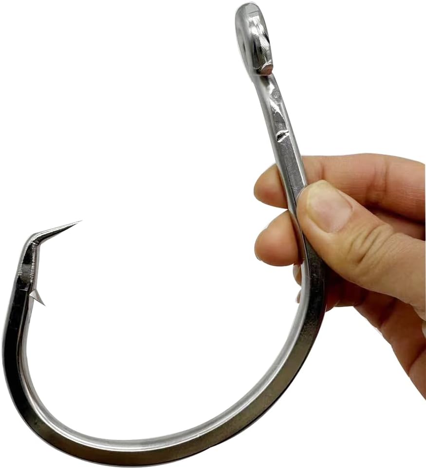 Amazon.com : 39960 Fishing Hook Giant 24/0 28/0 Stainless Steel Tuna