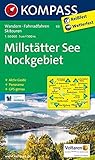  KOMPASS Wanderkarte Millstätter See, Nockgebiet: Wanderkarte mit Aktiv Guide, Radrouten, alpinen Skirouten und Panorama. GPS-genau. 1:50000 (KOMPASS-Wanderkarten, Band 63)