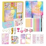 100+Piezas Diario DIY para Niñas, Libretas Bonitas para Niña,Set de Papelería para Diarios Bricolaje,Set de Manualidades...