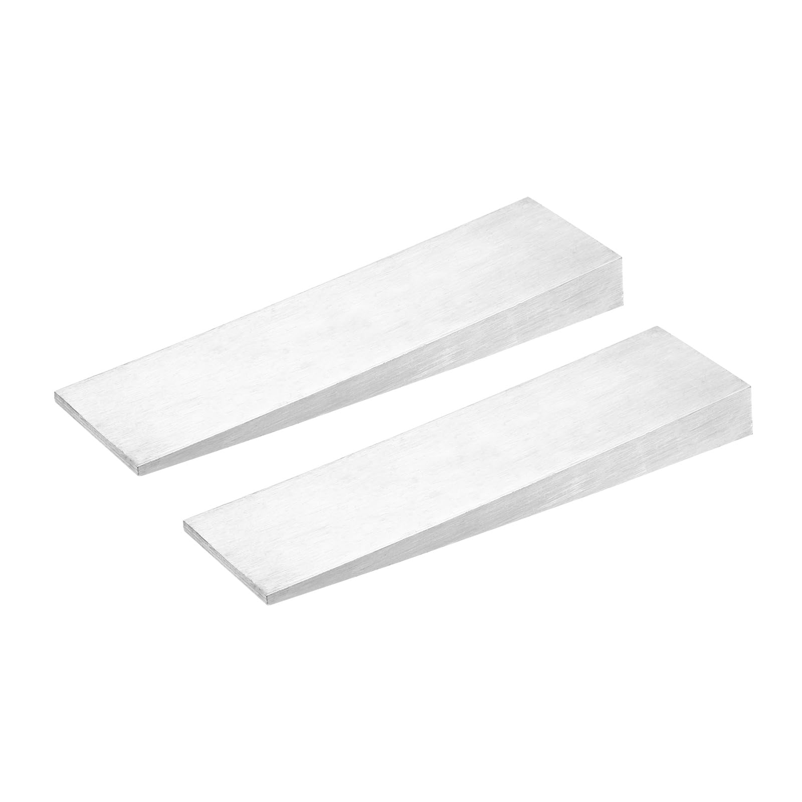 sourcing map 2Pcs Stainless Steel Flange Wedge,19x50x180mm Metal Right
