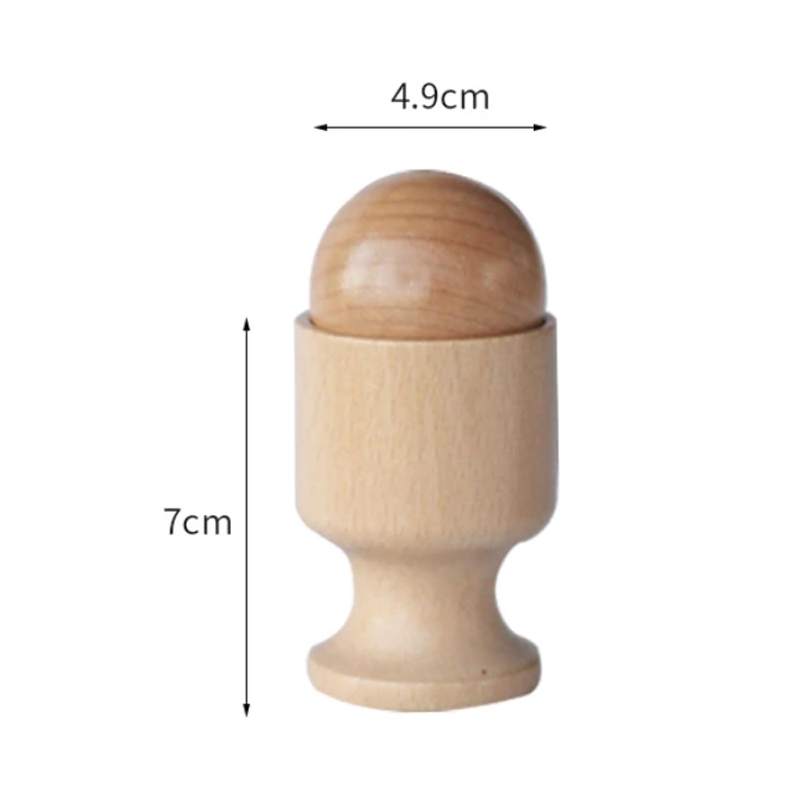 Set di Giochi di Forme in Legno Impilabili Montessori | Blocchi Tazze Cerchio, Quadrato, Uovo Ovale Incastrabili, Coordinazione Occhio-Mano Motricità Fine