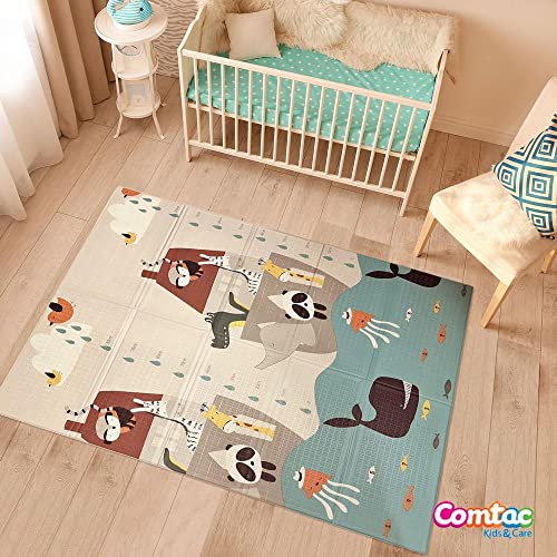 Tapete infantil dobrável XPE 1,80 x 1,50 m Comtac Kids 4250