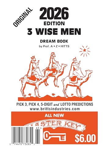 2016 Original 3 Wise Men Dream Book - Lottery Book