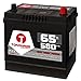 Produktbild Tokohama Autobatterie 65Ah 580A/EN Asia Japan Starter Batterie Plus Pol Rechts ersetzt 60Ah 12V 56068
