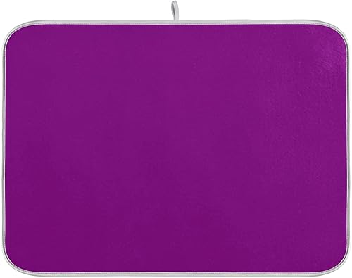 Miniatura 31 de Tapete de secado de platos grande verde salvia, extra grande para platos, accesorios de cocina, mostrador, almohadilla escurridor de platos