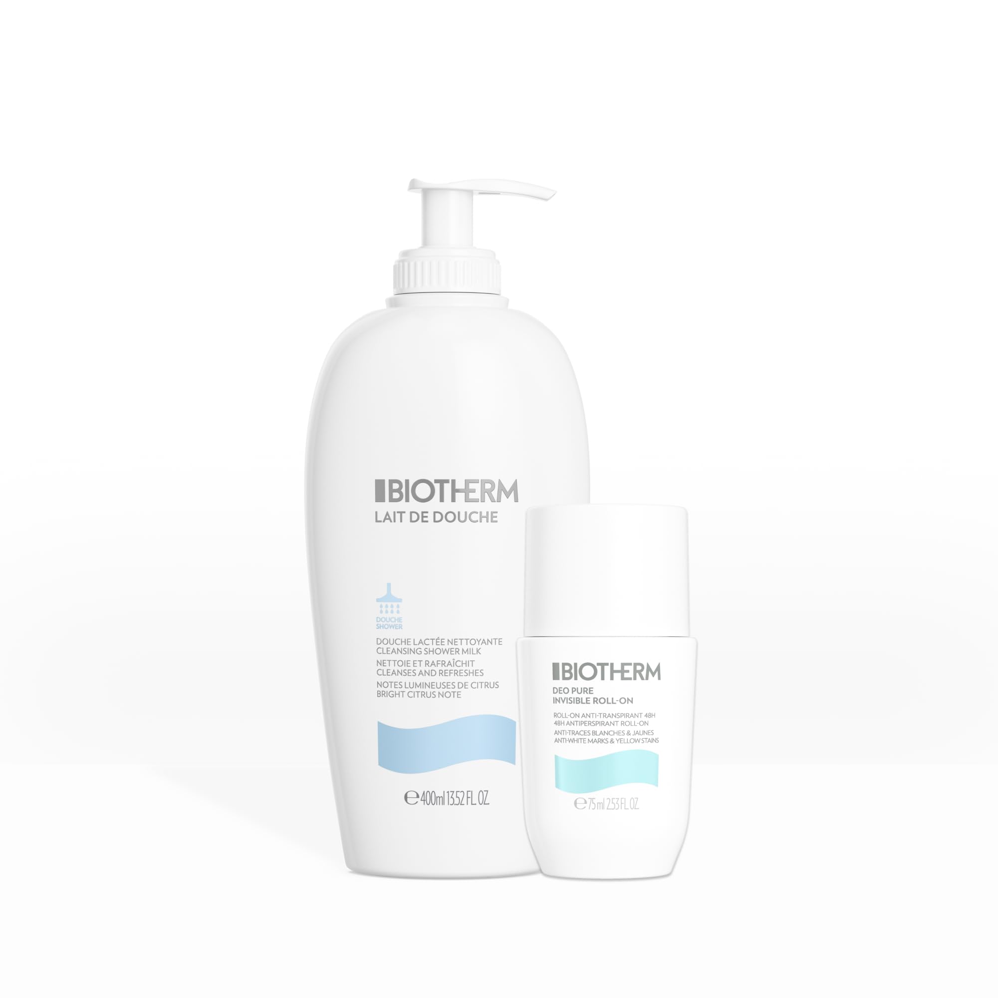 Lait de Douche 400ml + Deo Pure Invisible R-on 75ml