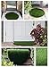 GL Artificial Grass Mat Round Shape, Realistic Synthetic Grass Indoor Outdoor Rug, Garden Lawn Landscape for Pets,Fake Faux Grass Rug with Drainage Holes, Diameter 3 FT
