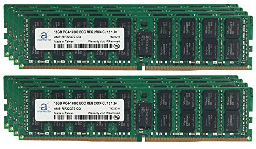 Adamanta 128 GB ( 8 x 16gb )T[o[AbvO[hDell PowerEdge t430 ddr4 2133 MHz pc4 ? 17000 ECC Registered`bv2rx4 cl15 1.2 V RAM
