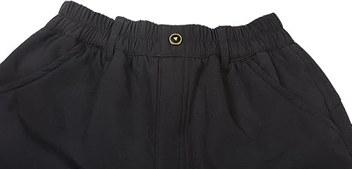 Miniatura 7 de Jingle Bongala Pantalones de senderismo impermeables con forro polar y cintura elástica para niños y niñas, pantalones de nieve aislados