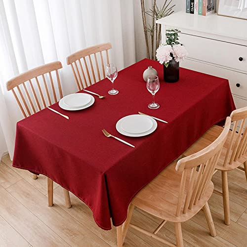 Nappe de table rouge rectangulaire 90x130 cm Couche de Table K Red
